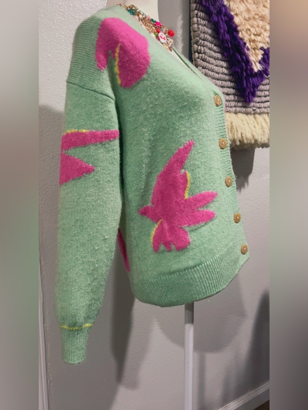Anthropologie scotch & soda radiate positivity cardigan sweater - Picture 9 of 11